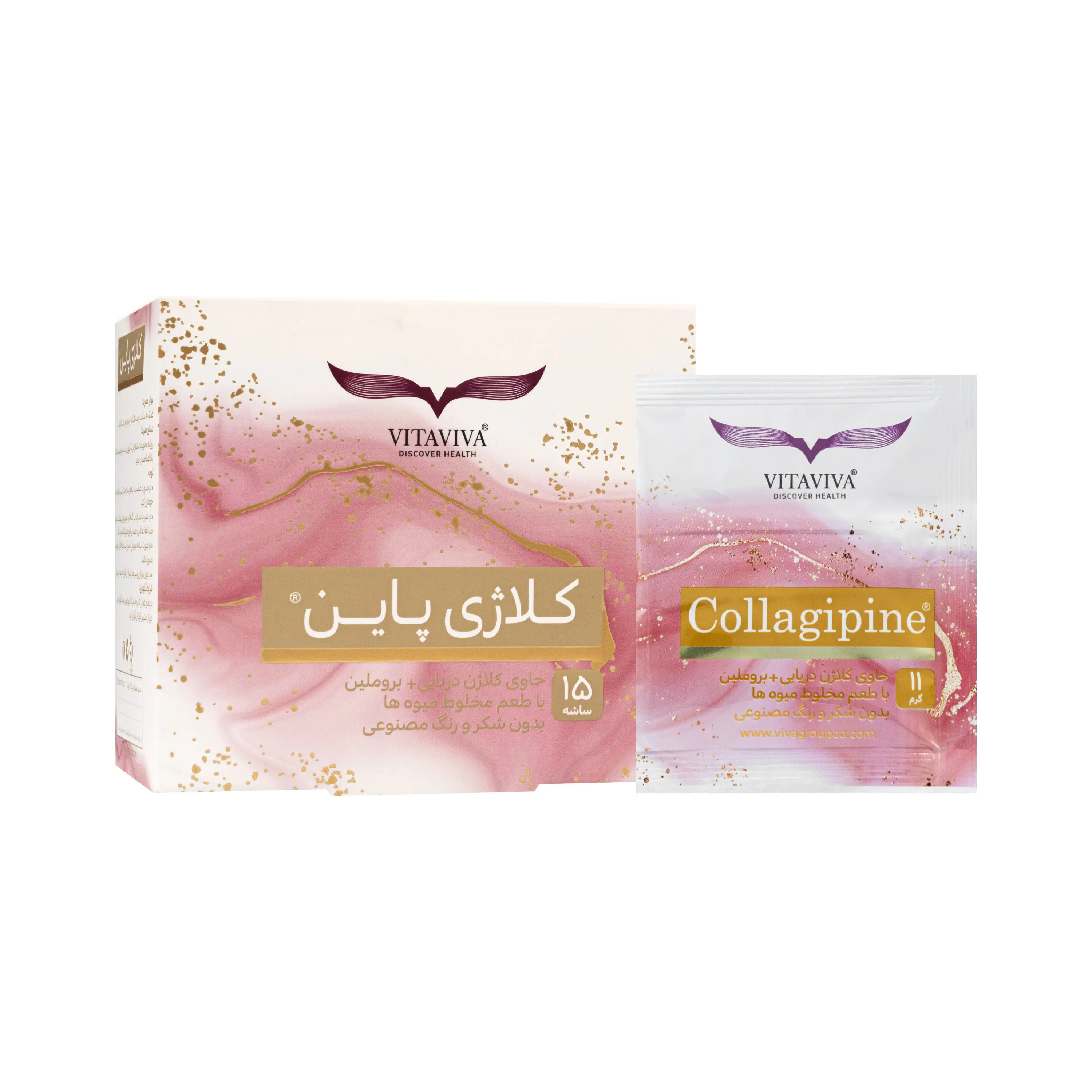 ساشه کلاژی پاین گل دارو